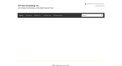 Desktop Screenshot of ontrackaccounting.net